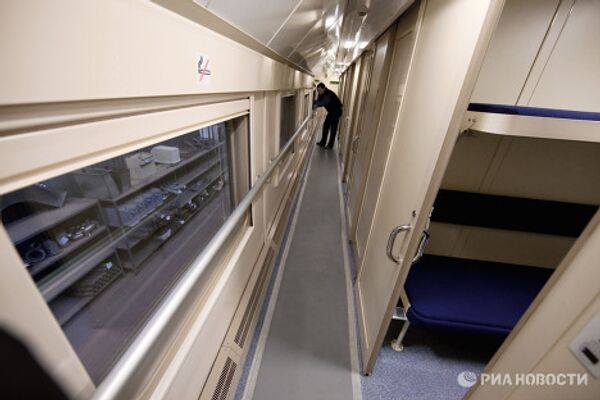Innovation in Russian rail travel – the bilevel car - Sputnik International