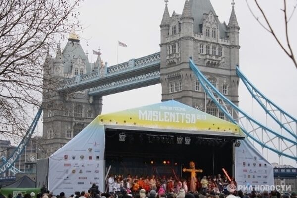 Maslenitsa festival in London - Sputnik International