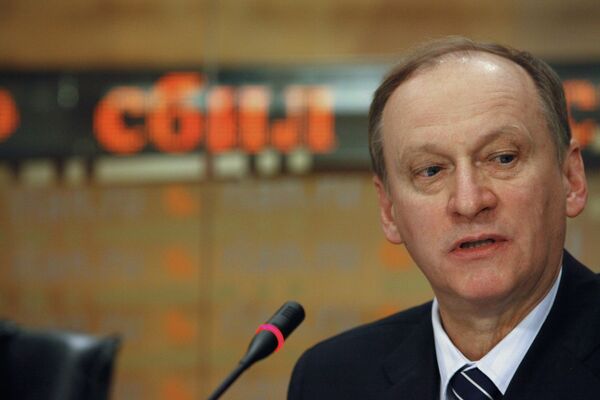 News conference of Russian Security Council Secretary Nikolai Patrushev - Sputnik International