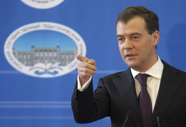 President Medvedev - Sputnik International