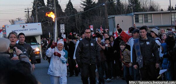 Olympic torch relay in Canada - Sputnik International