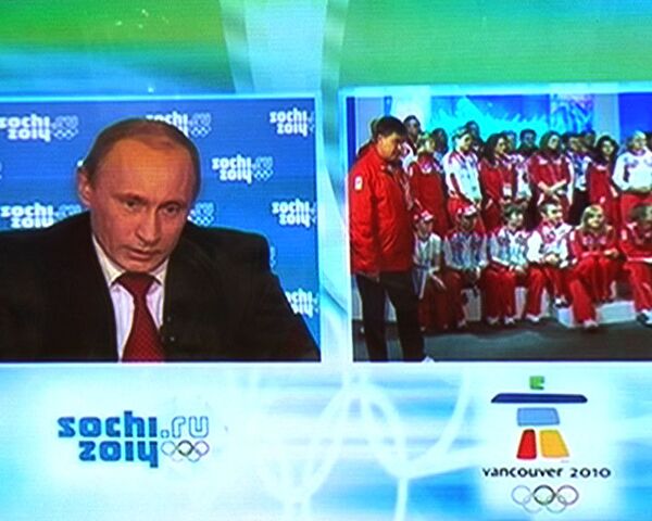 Vladimir Putin inspires Russian athletes to win - Sputnik International