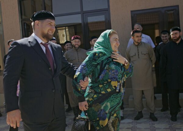 Aymani Kadyrov, a woman the Chechen president listens to - Sputnik International