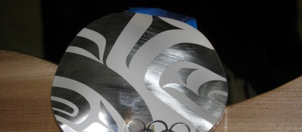 Серебряная медаль Олимпийских игр-2010 Серебряная медаль Олимпийских игр-2010 - Sputnik International