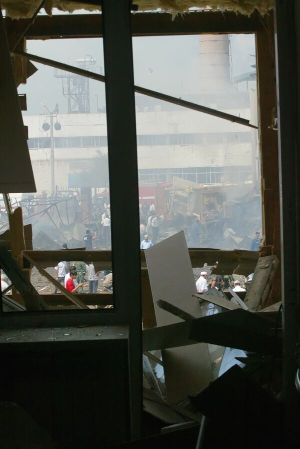 На месте теракта в Назрани - Sputnik International