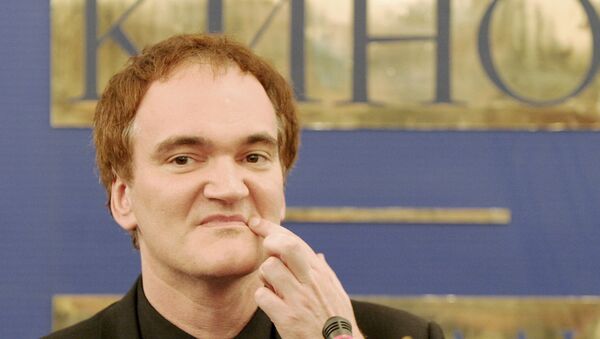 Quentin Tarantino attends press conference - Sputnik International