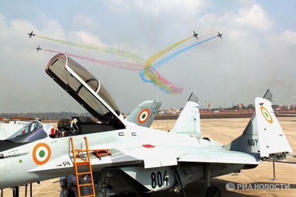 Russian MiG-29K fighters enter service with Indian Navy - Sputnik International