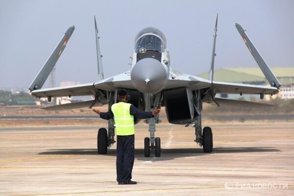 Russian MiG-29K fighters enter service with Indian Navy - Sputnik International