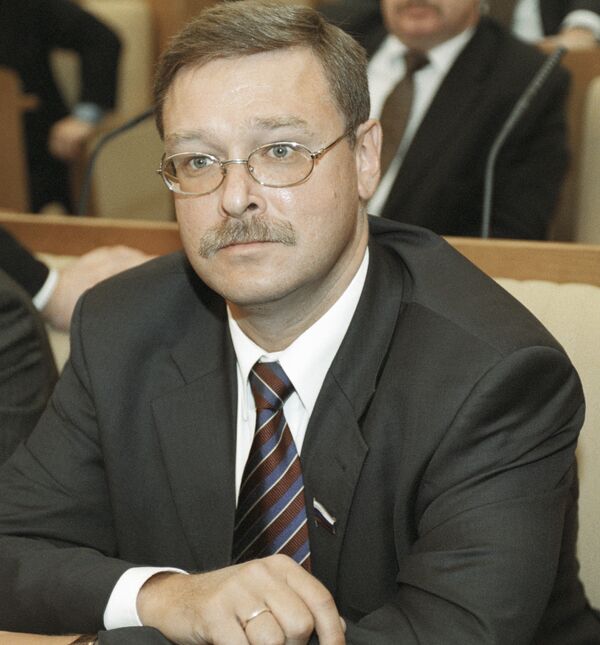 Konstantin Kosachyov, head of the State Duma committee for international relations - Sputnik International
