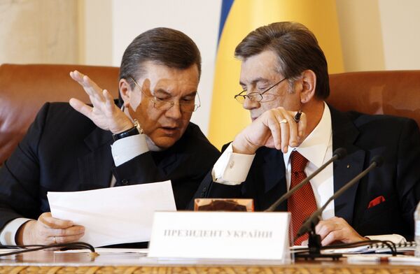 Viktor Yanukovych and Viktor Yushchenko - Sputnik International
