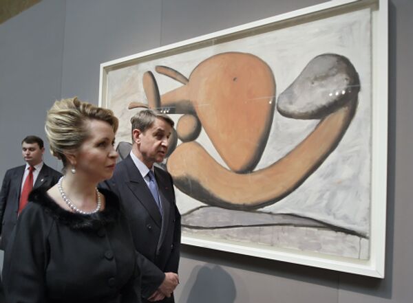 Picasso. Moscow. Exhibition in Pushkin State Museum of Fine Arts  - Sputnik International
