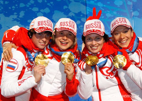 Russian Olympic medalists: 3 gold, 5 silver and 7 bronze  - Sputnik International