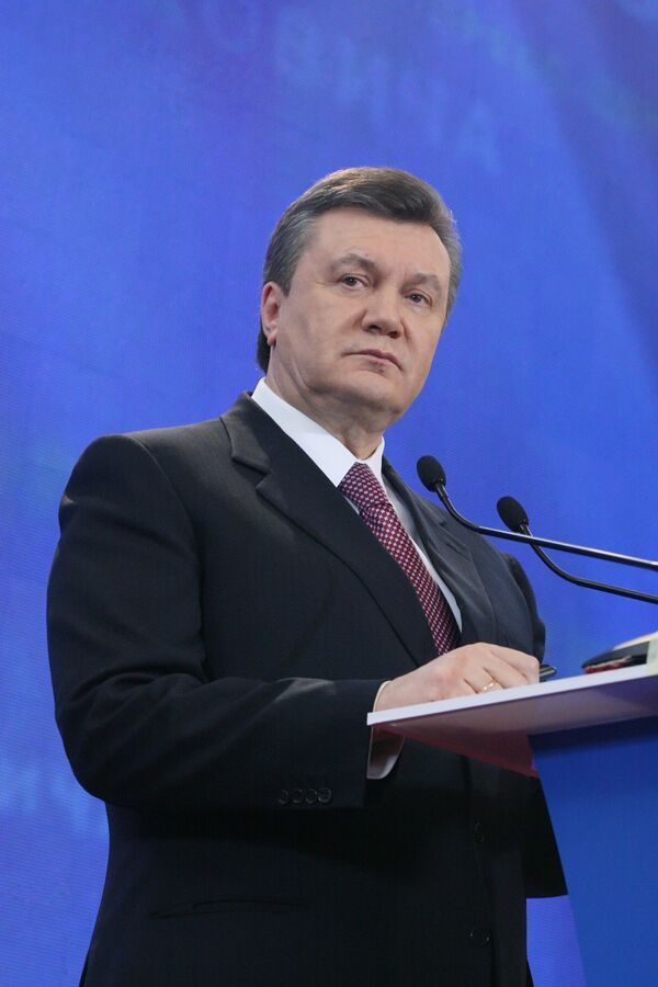 Ukraine will decide on EU future when time comes - Yanukovych - Sputnik International