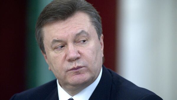 Ukrainian President Viktor Yanukovich - Sputnik International