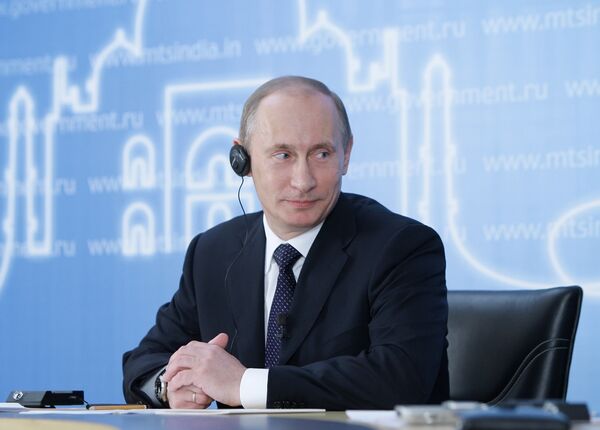 Russian Prime Minister Vladimir Putin pays working visit to Republic of India - Sputnik International