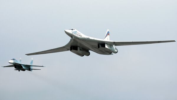 Tu-160 strategic bomber. File photo. - Sputnik International