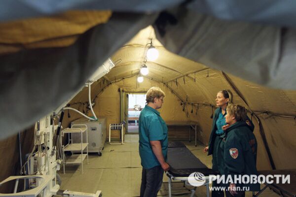 Russia’s “inflatable” hospital in Chile - Sputnik International