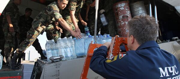 Russian Emergencies Ministry's humanitarian aid arrives in Chile. Russian Emergencies Ministry's humanitarian aid arrives in Chile. - Sputnik International