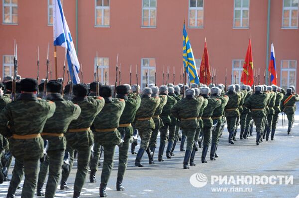 Training for the Victory Day parade - Sputnik International