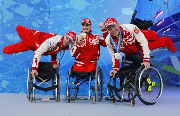 Paralympics Biathlon winners in the Men's 12.5 km Sitting - Sputnik International
