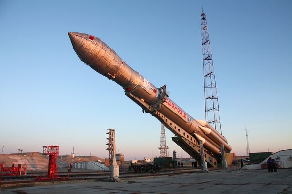 The Proton-M rocket successfully put the EchoStar 14 satellite into orbit at 06.36 Moscow time [02.36 GMT] on Sunday - Sputnik International