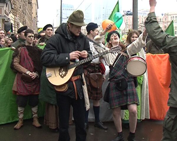Men in kilts and dancing dogs: only on St. Patrick’s Day - Sputnik International