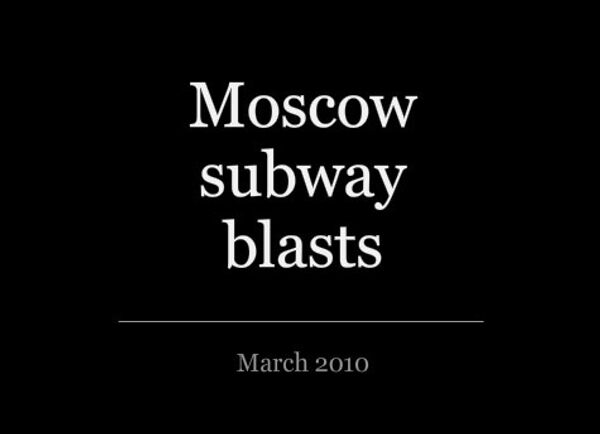 Moscow subway blasts - Sputnik International