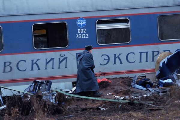 Deadly bombing of a high-speed Moscow-St. Petersburg - Sputnik International