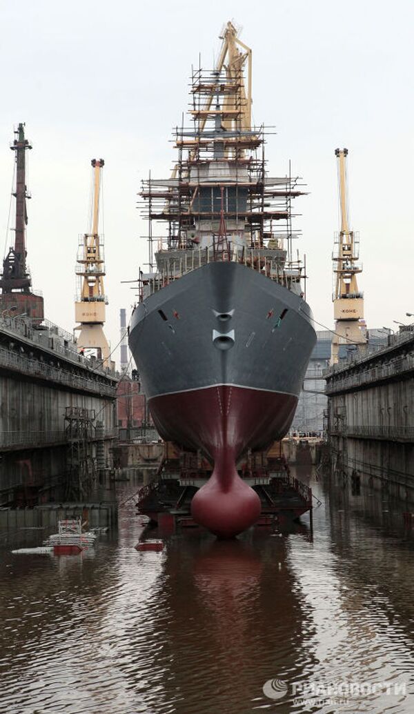 Russia launches new stealth warship - Sputnik International
