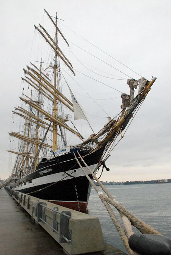 Russian sailing ship Kruzenshtern. Archive. - Sputnik International