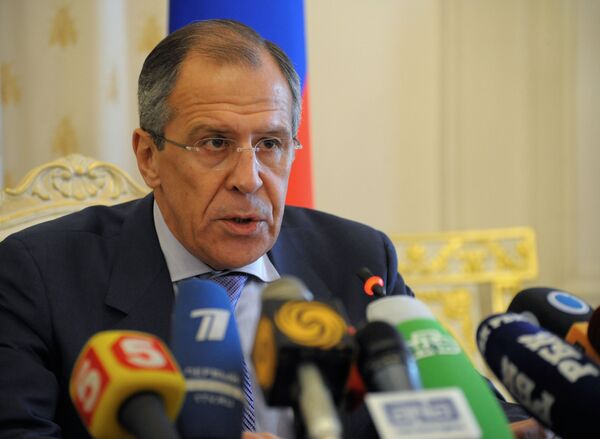 Press conference of Russian Foreign Minister Sergei Lavrov - Sputnik International