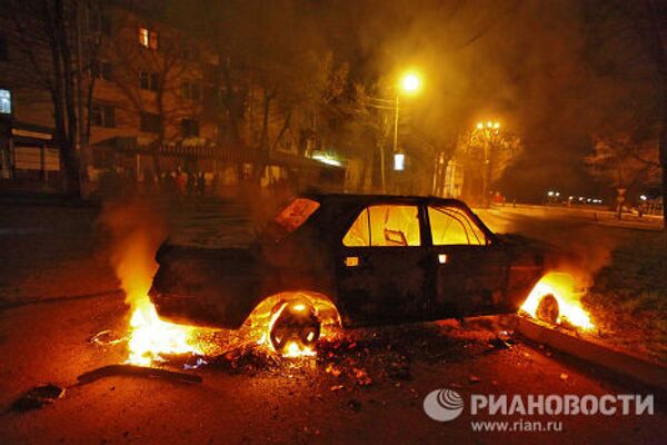 Riots in the Kyrgyz capital - Sputnik International