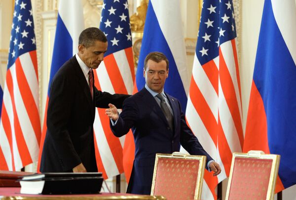 Joint press-conference by Dmitry Medvedev and Barack Obama - Sputnik International