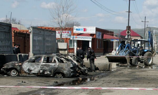 Explosions near Karabulak police office, Ingushetia - Sputnik International