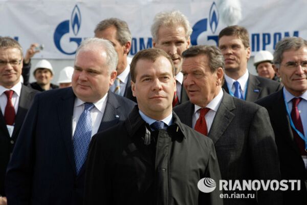 Gazprom starts construction of Nord Stream pipeline  - Sputnik International