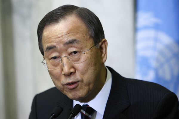 UN Secretary General Ban Ki-moon - Sputnik International