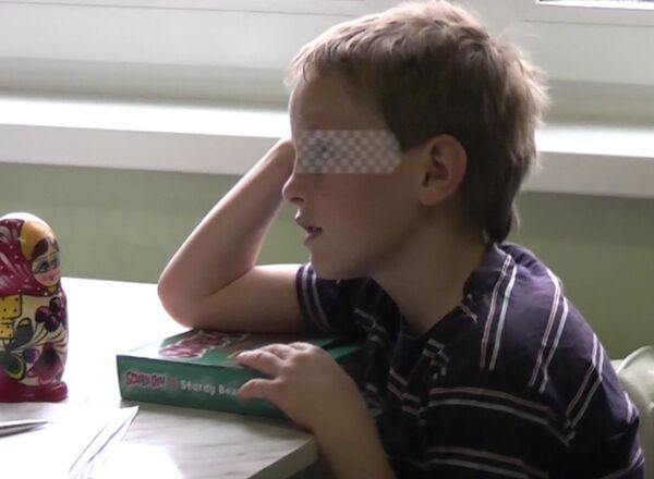 Seven-year-old Artyom Savelyev - Sputnik International