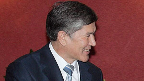 First deputy prime minister in the interim government Almazbek Atambayev - Sputnik International