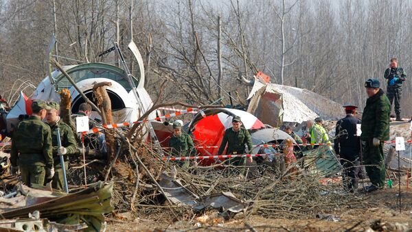 Crash site near Smolensk. Day three - Sputnik International