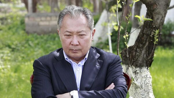 Deposed Kyrgyz president steps down - Sputnik International