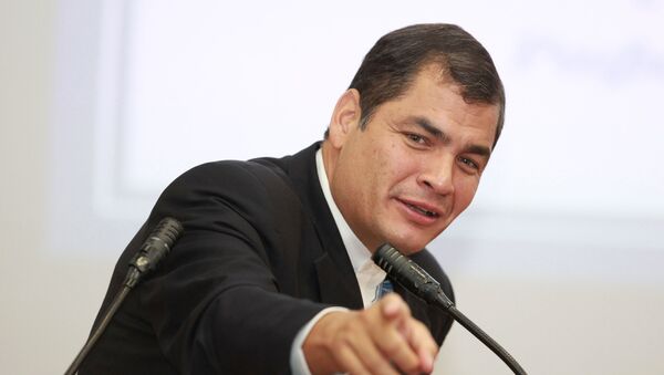 Rafael Correa - Sputnik International