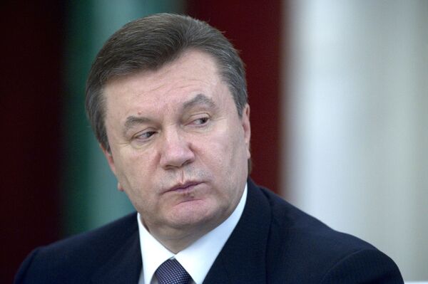 Ukrainian President Viktor Yanukovich - Sputnik International