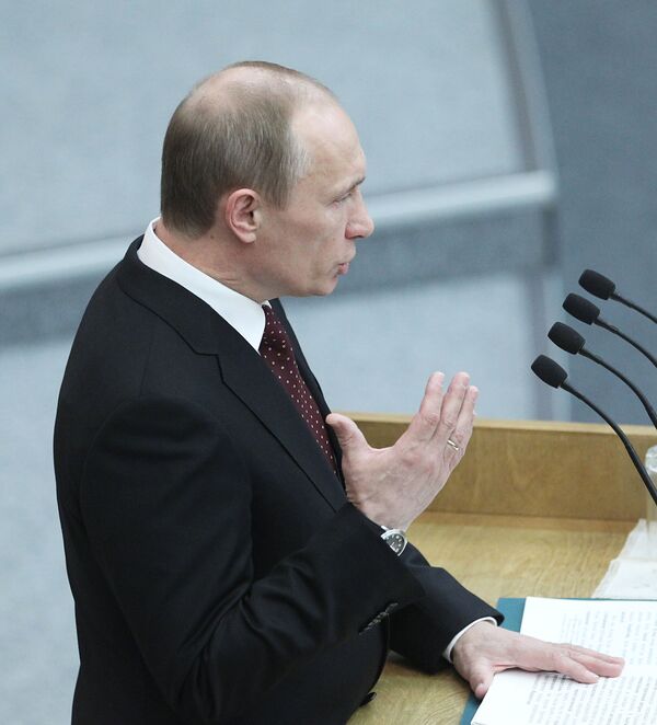 Russian Prime Minister Vladimir Putin - Sputnik International