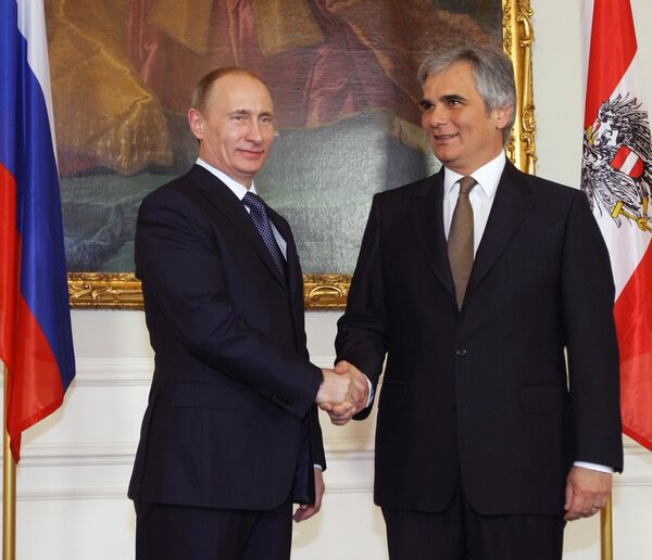 Russia, Austria sign deal on South Stream project - Sputnik International