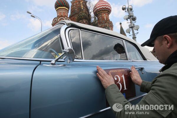 Old-timers on the streets of Moscow  - Sputnik International