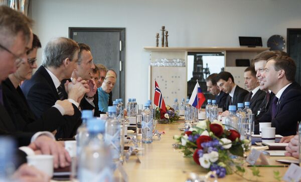  Russia, Norway reach agreement on demarcation of maritime borders - Norwegian premier  - Sputnik International