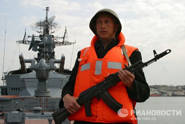 Russia’s Black Sea Fleet warships in Sevastopol - Sputnik International