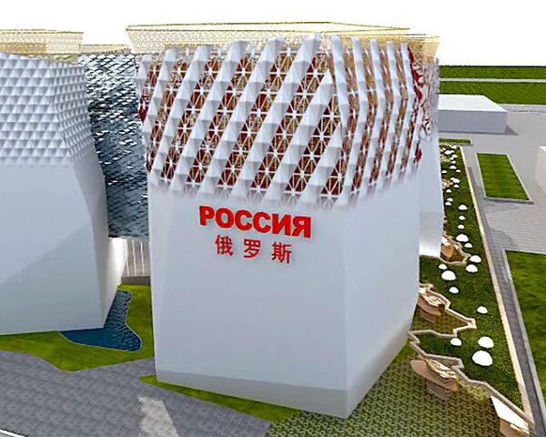 China's Hu Jintao first Chinese visitor to Russian pavilion at Expo 2010  - Sputnik International