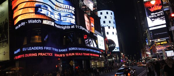 Times Square and Broadway Street in New York City - Sputnik International