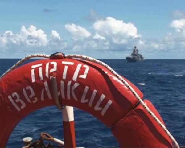 Russian warships hold nuclear defense drills in Indian Ocean - Sputnik International
